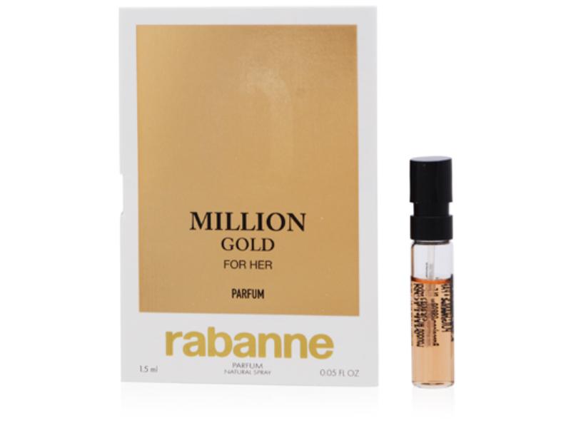 MGHPSV 0.05 oz Womens Million Gold for Her by  Parfum Spray