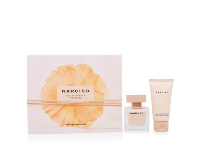 Narciso Rodriguez Narciso Poudree by Narciso Rodriguez EAU DE PARFUM SPRAY 1.6 OZ & BODY LOTION 1.6 OZ for WOMEN