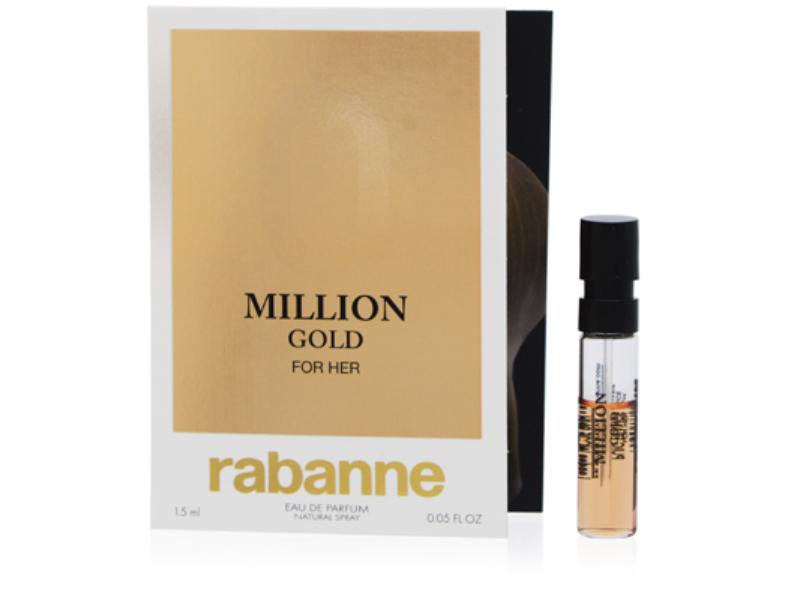 MGHESV 0.05 oz Womens Million Gold for Her by  Eau De Parfum Spray