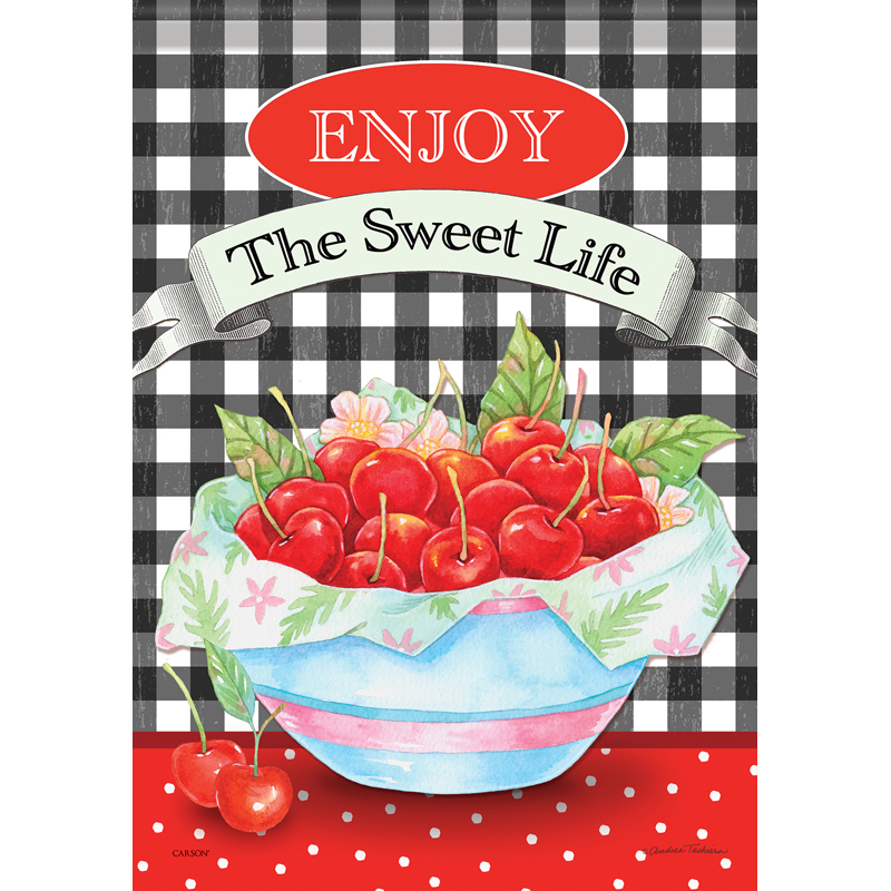 Carson 50961 Garden Flag - Sweet Life