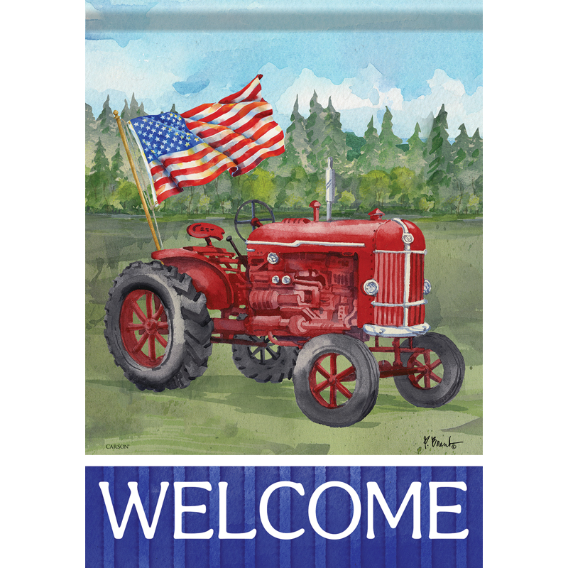 Carson 50972 Garden Flag - Freedom Farm