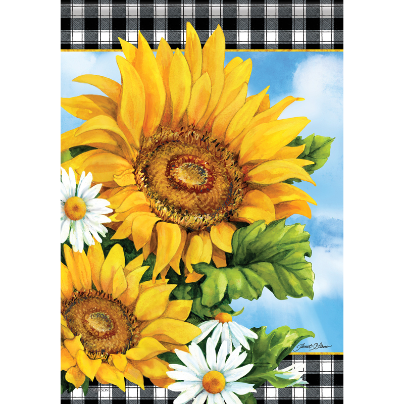 Carson 53035 Garden Flag - Summer Sunflowers