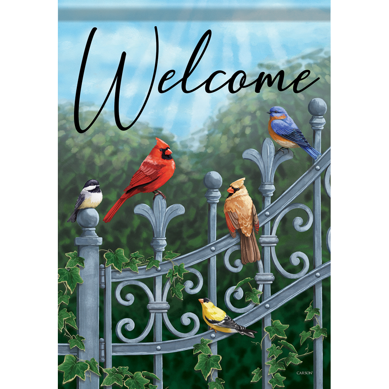 Carson 53055 Garden Flag - Garden Gate