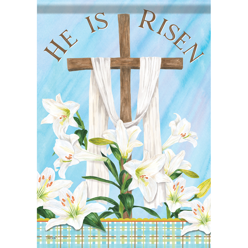 Carson 53076 Easter Morning Garden Flag