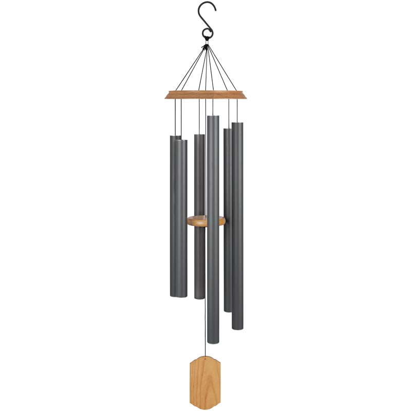 Carson 65119 44 in. Signature Symphonies Chime, Gray