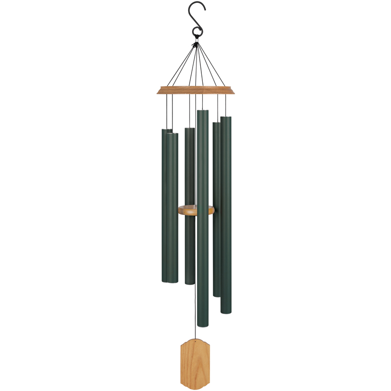 Carson 65121 44 in. Signature Symphonies Chime, Forest Green