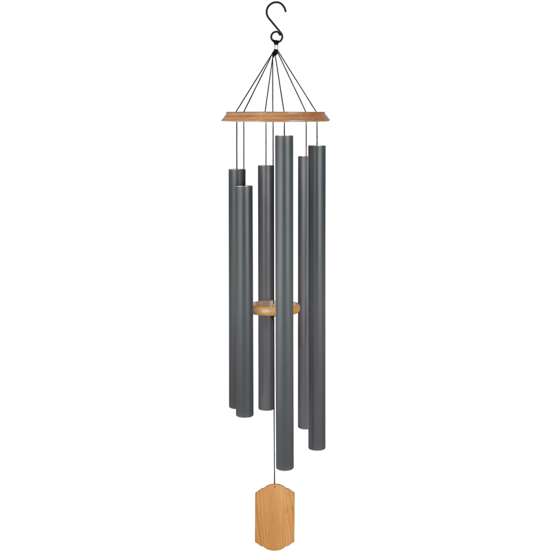 Carson 65124 55 in. Signature Symphonies Chime, Gray