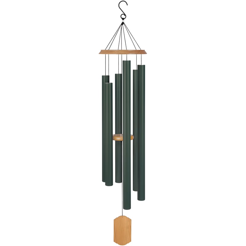 Carson 65126 55 in. Signature Symphonies Chime, Forest Green