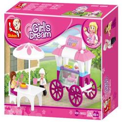 Girls Dream Food Carriage (78 pcs)