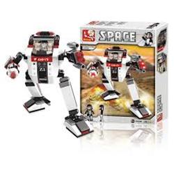Space Transformer Z-3 Night Attack Armor Building Brick Kit (139 Pcs)