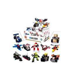 591  BUILDER Master-12PCS IN ONE DISPLAY 323PCS