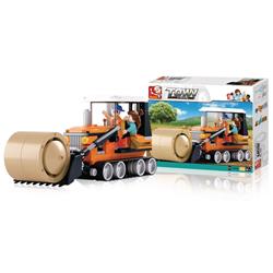 558  Farm Grass Carrier Building Brick Kit (165 pcs)