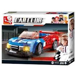 633E Car Club Butterfly Building Brick Kit (164 pcs)