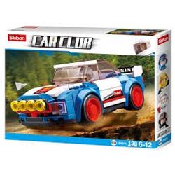 Car Club Rally Car Building Brick Kit (138 pcs)