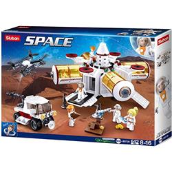 739  Space Base Building Brick Kit (642pcs)