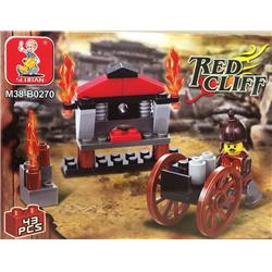 Red Cliff Allied Forces Building Brick Kit (43pcs)