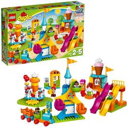 Picture of Amusement Park Duplo-Style Brick Kit (12 pcs)