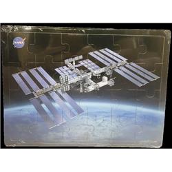 WP-104 12 x 9 in. NASA International Space Station Wood Puzzle - 24 Piece