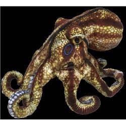 Picture of Texas Toy Distribution S-1145 10 in. Octopus Plush Stuffed Animal Toy