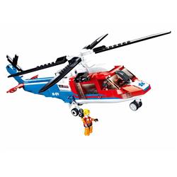 886 The Rescue Medivac Coast Guard Helicopter, 402 Piece