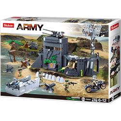 WWII D-Day Atlantic Wall Building Brick Kit, 765 Piece