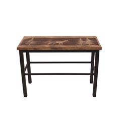 Picture of Coast Lamp Manufacturing WB9-24 KD-ST 24 in. Deer Scene Bench