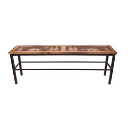 Picture of Coast Lamp Manufacturing WB26-24 BS-ST 24 in. Pine Branch Scene Bench
