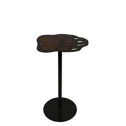 Picture of Coast Lamp Manufacturer 17-RA8D Iron Bear Paw Drink Table