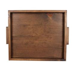 Picture of Coast Lamp WT18X20-P DKST 20 in. Wooden Tray with Slatted Bottom