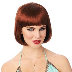Picture of Costume Culture by Franco 21082-07 Womens Bob Wig, Natural Red