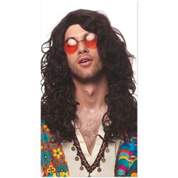 Picture of Costume Culture by Franco 24884-12 Hippie Rock Wig, Brown