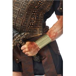 Picture of Costume Culture by Franco 31686 Gladiator Stud Wrist Cuff for Adult, Bronze - Small