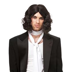 Picture of Costume Culture 21067-01 Bad Boy Wig, Black