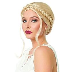 Picture of Costume Culture 24983-11 Adult Milkmaid Braided Costume Wig, Blonde