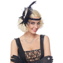 Picture of Costume Culture 33945 Deluxe Flapper Feather Headpiece