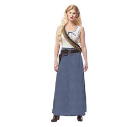 Picture of Costume Culture 48681-1 Womens Adult West Westworld Dolores Halloween Costume&#44; Multi Color - Small