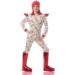 Picture of Costume Culture 49810 Mens Adult Ziggy Stardust Rock Star Costume