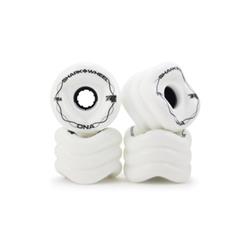 Picture of Shark Wheel 1011S72MMS78AW 72 mm 78A White DNA Formula Skateboard Wheel - Set of 4