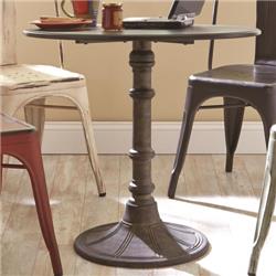 Picture of Coaster 100063 Oswego Round Industrial Bistro Table - Bronze
