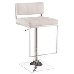 Picture of Coaster 100193 Dining Chairs & Adjustable Modern Bar Stool&#44; White