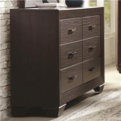 204393 Fenbrook Transitional Dresser - Dark Cocoa -  Coaster