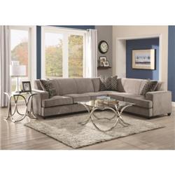 Picture of Coaster 500727 Sectional Sofa for Corners - Gray