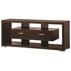 700112 Entertainment Units Modern TV Console, Cappuccino -  Coaster