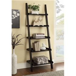 Picture of Coaster 801373 Bookcases Cappuccino Ladder Bookcase with 5 Shelves&#44; Cappuccino