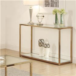 Picture of Coaster 705239 Sofa Table with Mirror Shelf