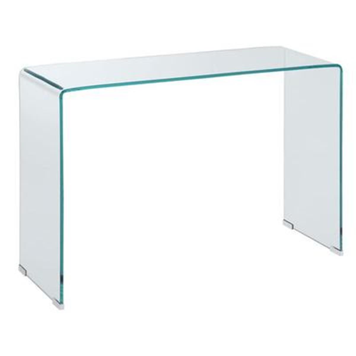 Picture of Coaster 705329 29.5 x 43.25 x 13.75 in. Living Room Sofa Table&#44; Clear