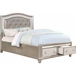 204180Q-S5 Bedroom Set, Metallic Platinum - Queen, 5 Piece -  Coaster