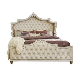 Picture of Coaster Furniture 223521KE-S4 Eastern King Bedroom Set&#44; Camel - 4 Piece
