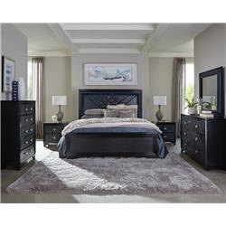 Picture of Coaster Furniture 223571Q-S5 62.75 x 62.5 x 85 in. Penelope Queen Bedroom Set&#44; Black - 5 Piece