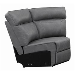 Picture of Coaster Furniture 603270WDG 41.25 x 47.25 x 47.25 in. Power Sectionals Wedge&#44; Grey